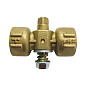 Кран латунный шаровой 11Б18бк(у)2 DN 15 PN 16 под манометр G1/2''хG1/2'' без контрольного фланца муфта-муфта без рычага Пензапромарматура купить в Казани | "Проконсим"