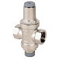 Регулятор давления латунный MVI SE.455.04 DN 15 PN 16 под манометр 1/4 поршневой Рнастр=3 бар никелированный муфта-муфта купить в Казани | "Проконсим"