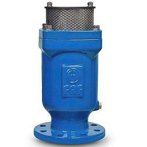 Вантузы чугунные DN 200-300 PN 10 воздушные динамические FAF 7330 купить в Казани | "Проконсим"