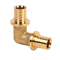 Угольники латунные для PEX-PEX труб DN 16-32 PN 16 под надвижную гильзу MVI SF.430 купить в Казани | "Проконсим"