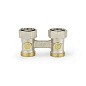 Узелы нижнего подключения VARMEGA VM141 DN20 прямой двухтрубный 3/4''x3/4'' евроконус муфта-штуцер купить в Казани | "Проконсим"