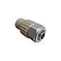 Комбинированный ниппель для соединения PPR-PE-AL-PE труб 20x16 PN 25 серый VALFEX купить в Казани | "Проконсим"