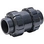 Клапан обратный пружинный НПВХ DN 90 уплотнение EPDM черный Aquaviva SHV090