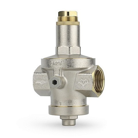 Регулятор давления VARMEGA VM128 DN 15 PN25 мембранный под манометр 2,8kv G-1/2'' никелированный купить в Казани | "Проконсим"