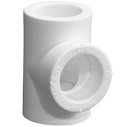 Акция! Тройник переходной ПП 32-20-32 PN 25 белый PlasticPro  (251440116) со склада Проконсим в Казани