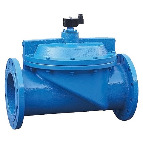 Клапан электромагнитный (соленоидный) DN 100 PN 10 НЗ G -4" фланец 220В EPDM до 130гр. РИДАН EV220WR (016D6100R) купить соленоидный клапан в Казани | "Проконсим" 