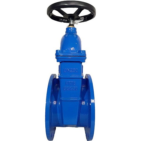 Задвижка чугунная 30ч39р DN 250 PN 10(16) с обрезиненным клином EPDM до 120гр. фланцевый ручной СИБЗТА купить в Казани | "Проконсим" (930130207)