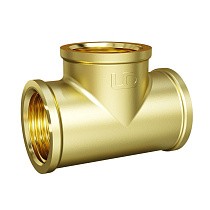 Тройники латунные DN 15-50 PN 40 муфта-муфта-муфта LD Pride купить в Казани | "Проконсим"