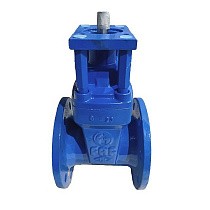  Задвижка чугунная с обрезиненным клином Ду Ру FAF  EPDM,  клиновая, фланцевая, для воды, Турция. (930130012) со склада Проконсим в Казани