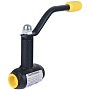 Краны стальные шаровые цельносварные DN 15-50 PN 40 резьбовые рычаг Broen Ballomax купить в Казани | "Проконсим"