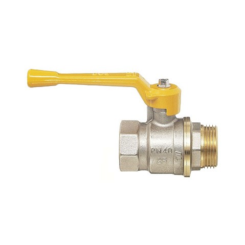 Краны латунные шаровые газовые 11Б27п DN 15-40 PN 40 никелированные рычаг муфта-штуцер БАЗ А11.0.Н купить в Казани | "Проконсим" Краны латунные шаровые газовые 11Б27п DN 15-40 PN 40 никелированные рычаг муфта-штуцер БАЗ А11.0.Н купить в Казани | "Проконсим"