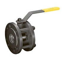 Краны стальные шаровые разборные 11с67п DN 25-80 PN 16 полнопроходные фланцевые компактный рычаг LD купить в Казани | "Проконсим"