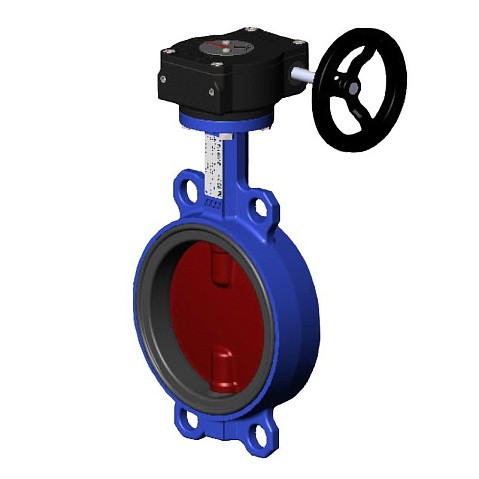 Затворы поворотные дисковые DN 150-500 PN 10-16 межфланцевые с чугунным диском с редуктором Tecofi VPI4448 купить в Казани | "Проконсим" Затворы поворотные дисковые DN 150-500 PN 10-16 межфланцевые с чугунным диском с редуктором Tecofi VPI4448 купить в Казани | "Проконсим"